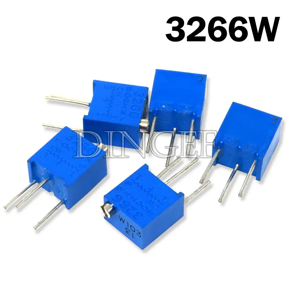 3006P 3266W 3296W 3296X 3362P 3386P 100R 200R 1K 2K 10K 50K 100K 500K ohm precision adjustable resistance Trimmer Potentiometer