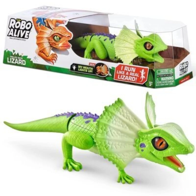 ZURU Electric Lizard Simulation Toy ombrello strisciante intelligente pulsante lucertola può eseguire Spoof Toys hobby Action Figures regali