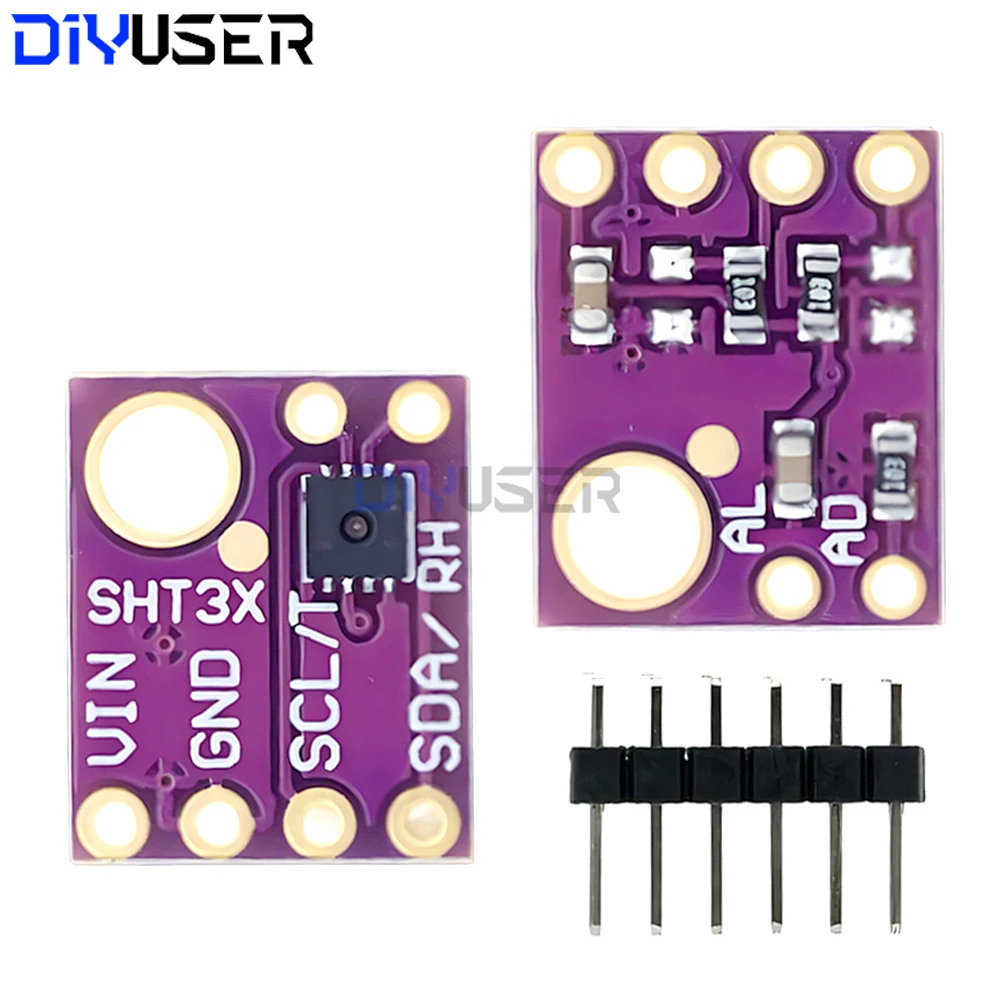 SHT31 Digital Temperature Humidity Sensor I2C Module ±0.3℃ for Ardniuo Raspberry Pi Smart Home Weather Station