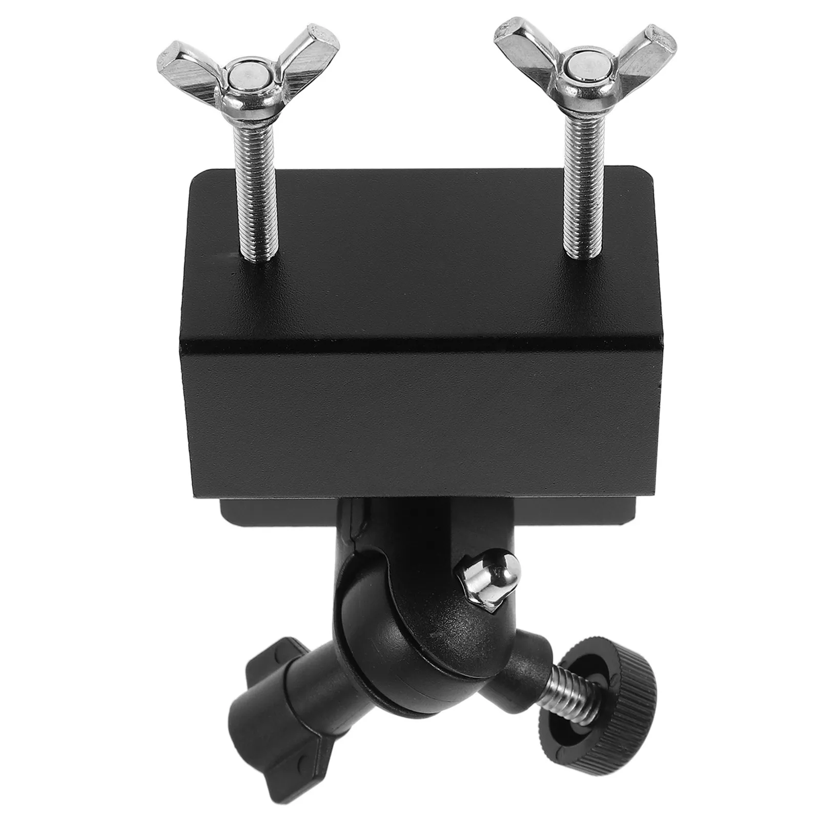 Universal Solar Panel Gutter Mount Aluminum Alloy Bracket Stable Outdoor Rack for Solar Lighting Security Cameras Installation