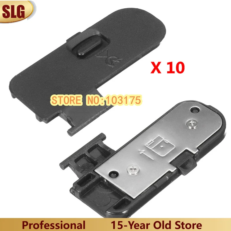 10 piece/ New Battery Cover Lid Door Cap Succedaneum repair parts for Nikon D3200 D3300 SLR Camera