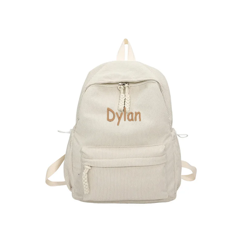 2026 New Women's Backpack Simple Style Casual Personalized Student Backpack Trend Versatile Lightweight Travel Backpack