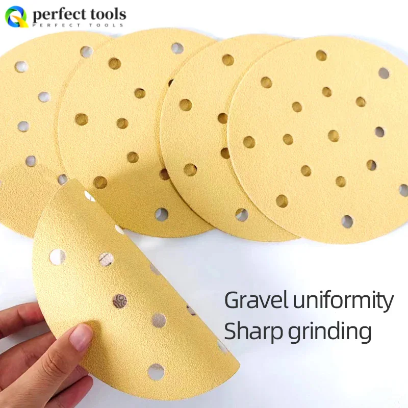 Norton Disc Sandpaper 6 Inch 17 Holes 150mm, Dry Application For Sanding Old Paint Surfaces, Metal And Wood Polishing