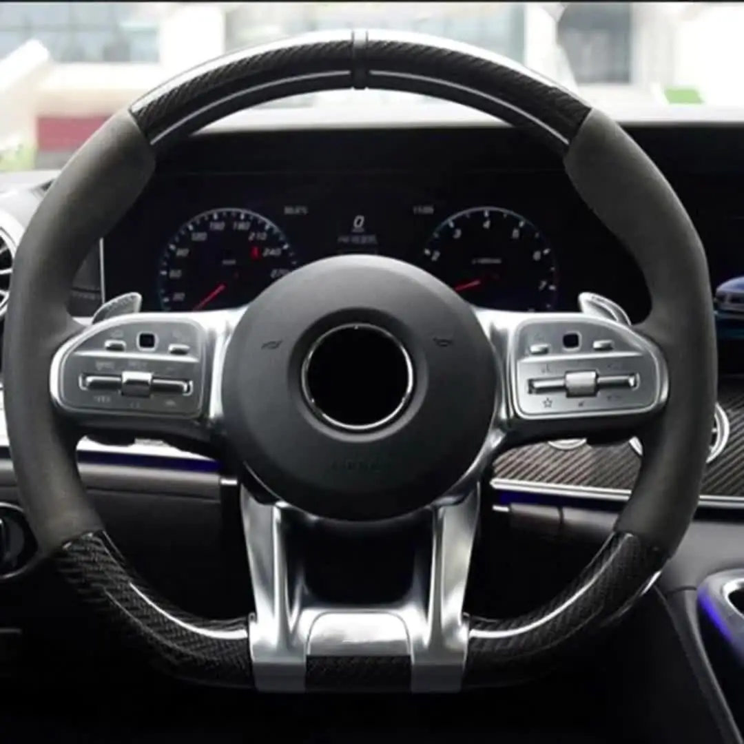 メルセデスベンツ AMG ステアリングホイール下部トリムカバー (2019
