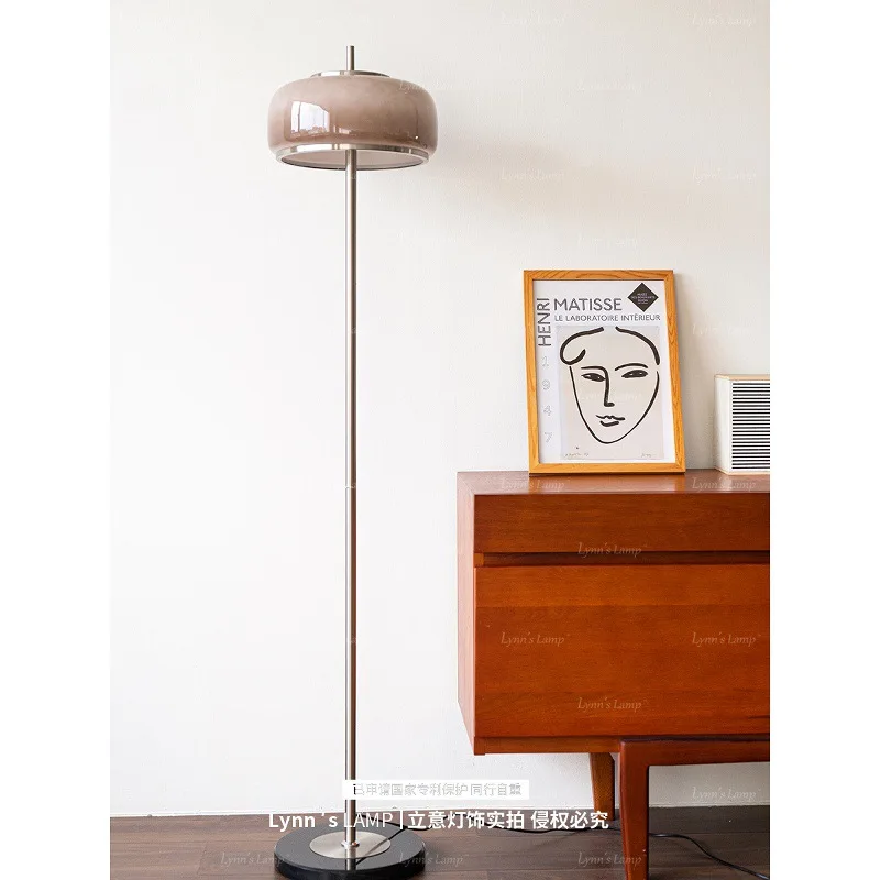 

Floor lamp living room sofa next to retro bedroom corner reading floor lamp