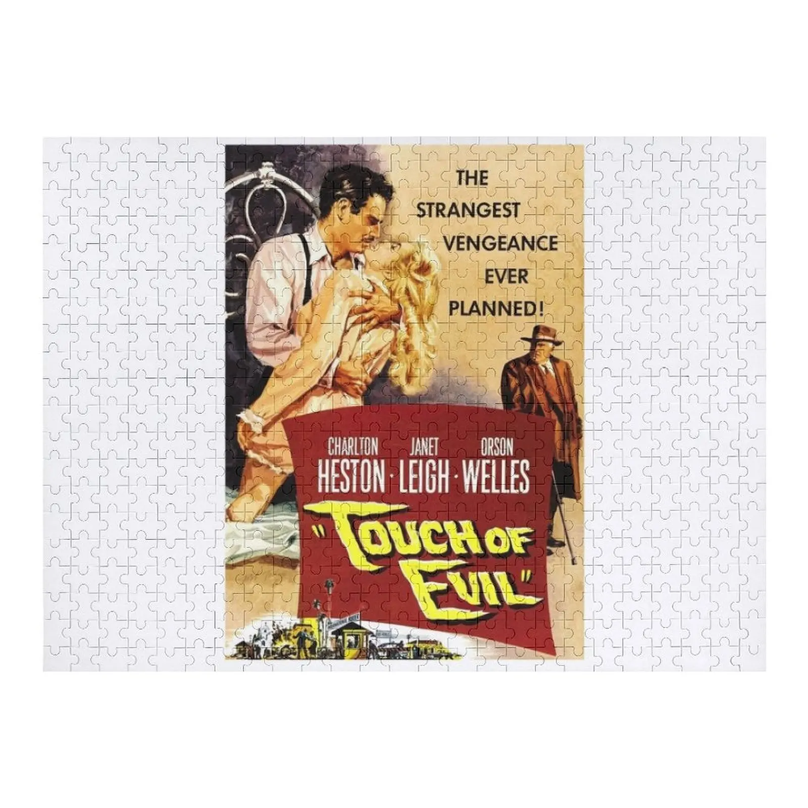 

Пазл Touch of Evil, индивидуальный детский подарок, IQ, деревянный декор, картины, деревянный пазл на заказ