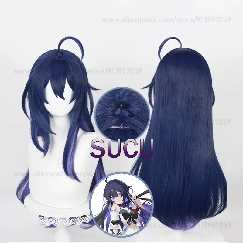 

Game Honkai Star Rail Seele Vollerei Cosplay Wig 73cm Long Hair Heat Resistant Synthetic Hair Halloween Anime COS Wigs