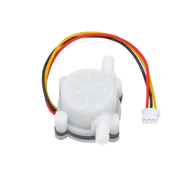 1 قطعة ≥ 80 مئوية التبديل متر مقياس الجريان عداد 0.3-6L/دقيقة مستشعر تدفق القهوة المياه متصلة بخرطوم 6 مللي متر لتقوم بها بنفسك الملحقات