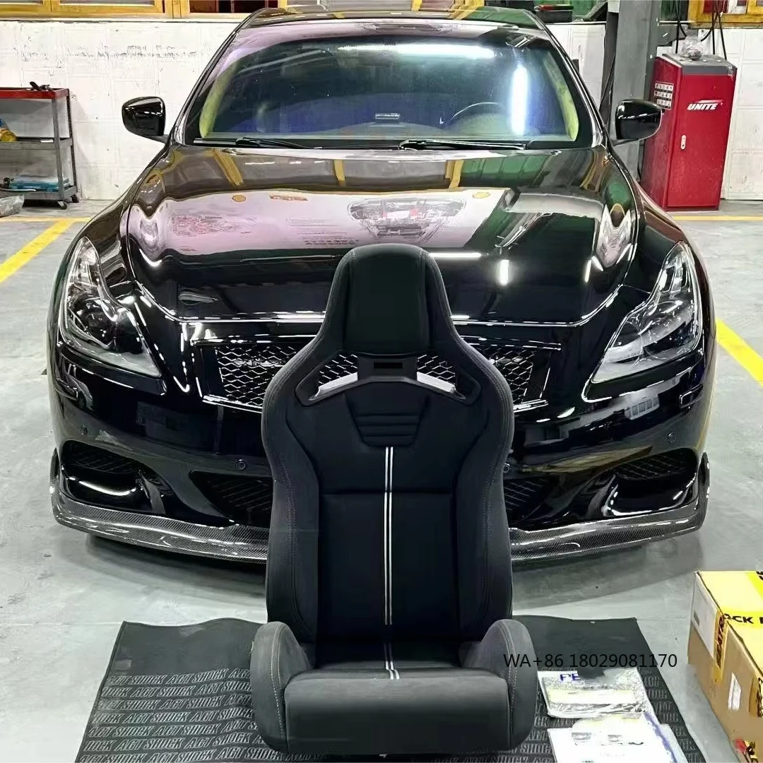 

OEM Hot Selling Car Accessories Leather Bucket Seat Luxury Grade Carbon Bucket Seat Fiberglass Racing Seat