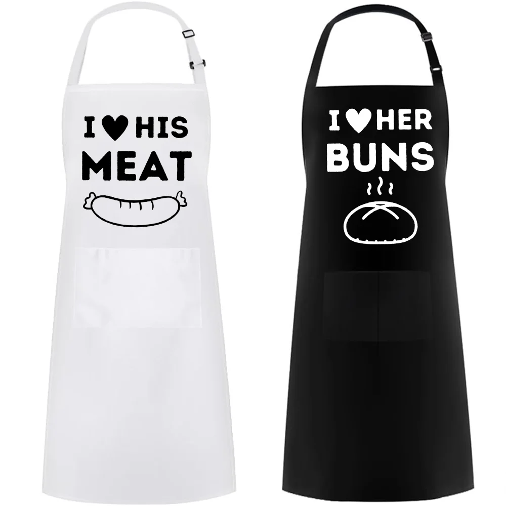 

Mr. & Mrs. Aprons for Bride Groom Wedding Gift Cooking Engagement & Daily Use Bridal Shower Supplies Couple Kitchen Decoration