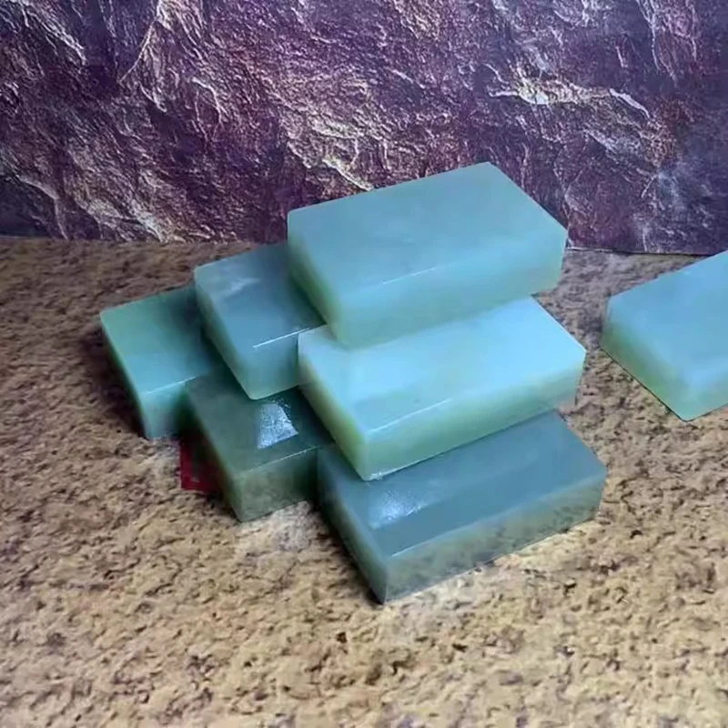 

продолговатый плоский камень с уплотнением, заготовка 1,5x3x5 см для китайской каллиграфии и живописи, коллекция отбив