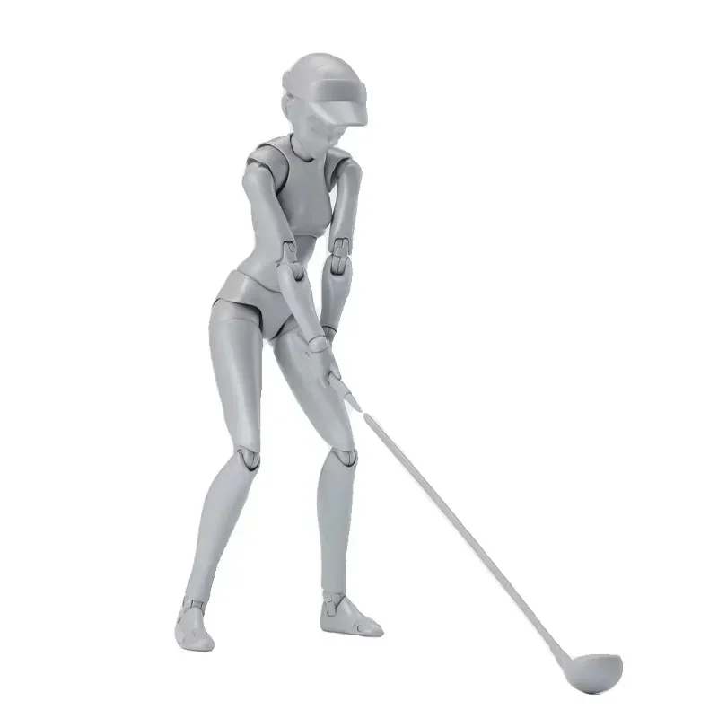 Bandai In Stock Original S.H.Figuarts DX SET Female Male Body Edition Gray Color Collection Action Figure Toys For Children Gift