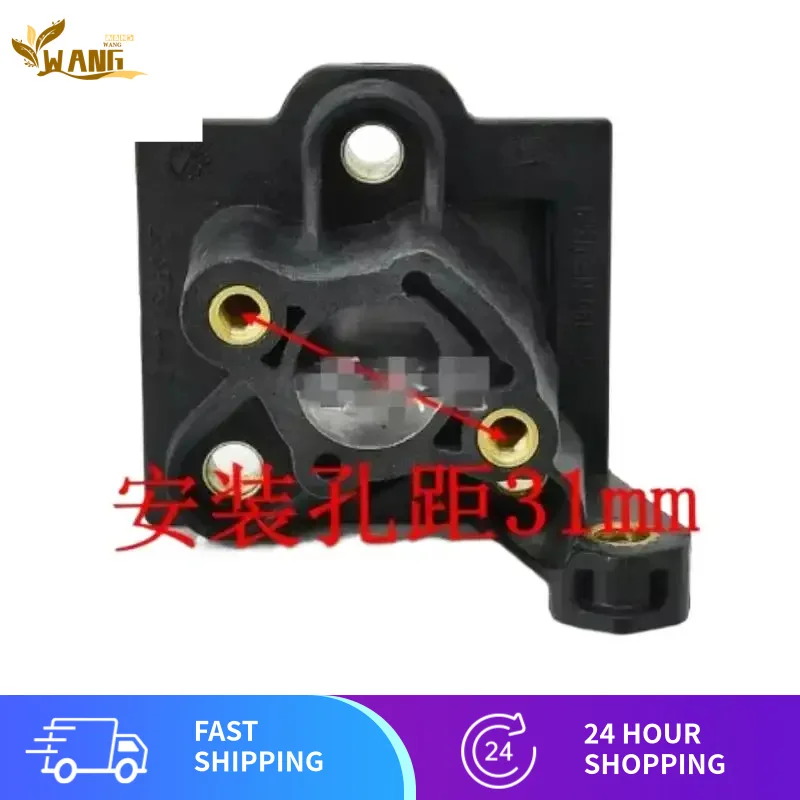 Коллектор карбюратора кустореза для Husqvarna 543 543R 543RS 543RBS 40CC, триммер для живой изгороди, впускной коленчатый запасные части