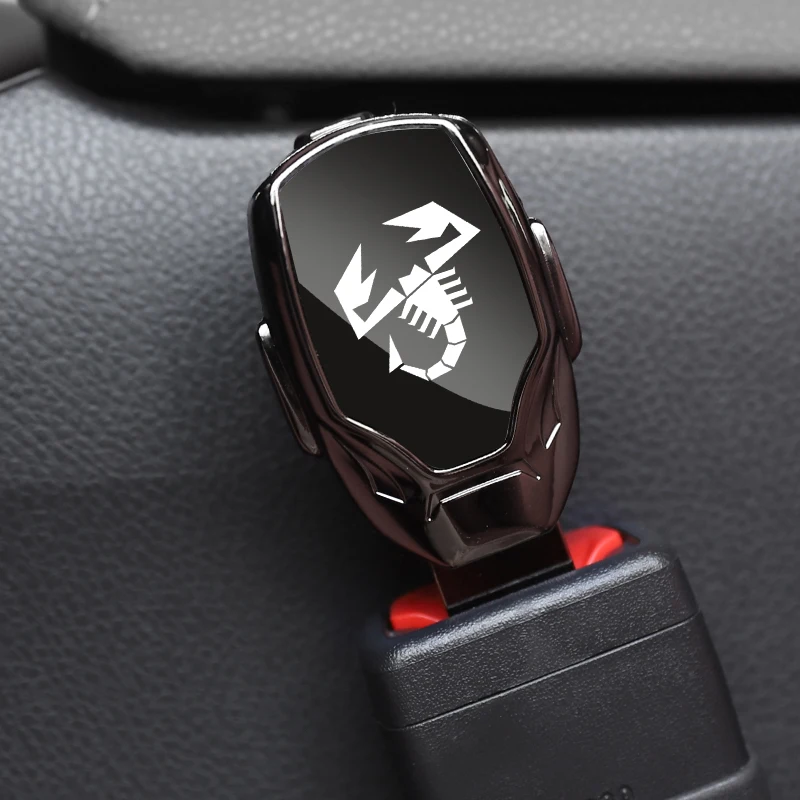 

Аксессуар для автомобильного ремня безопасности, металлическая бижутерия, удлинитель ремня безопасности для Fiat Abarth 595 Abarth 500 abarth 124, аксессуары spider