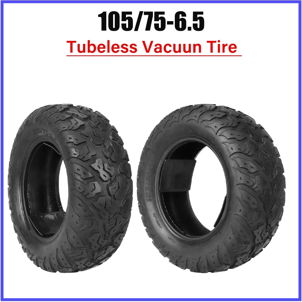 

12 Inch 105/75-6.5 Vacuun Tire Thick Off-road Tire For Electric Scooter Balance Car Rubber Tyre Tubeless Tires Replacement Parts