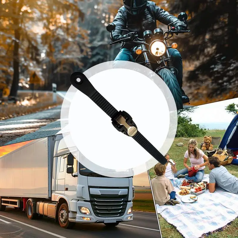 Tie Down Strap Heavy Duty Equipment Strap Reusable Multipurpose Easy Release Rope For Truck Vehicle Trailer Cargo Wheel Kayak