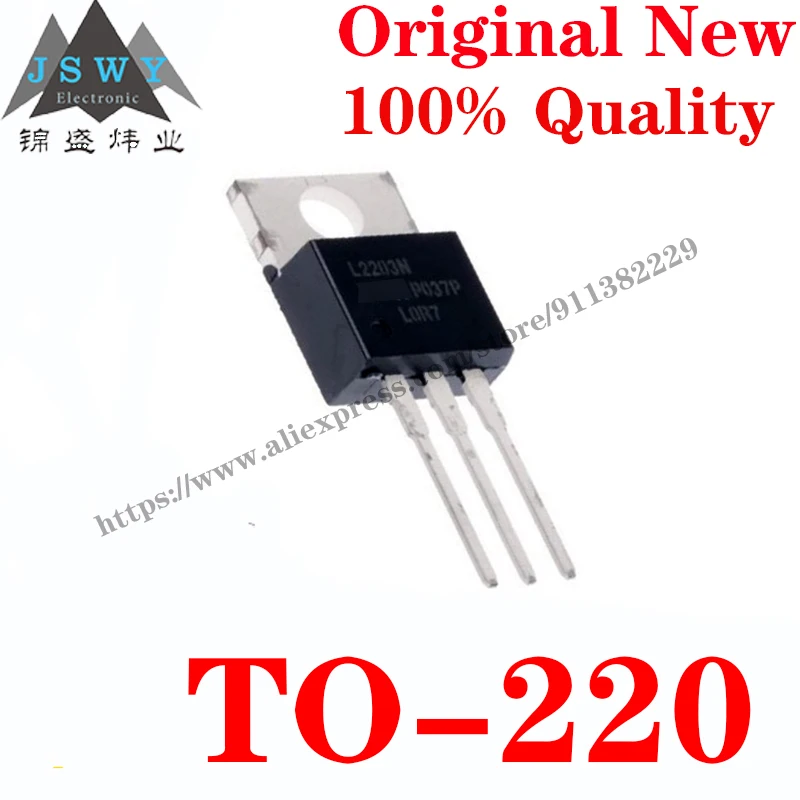 

10~100 PCS IRL2203NPBF TO-220 Discrete Semiconductor Transistor MOSFET IC Chip With the for module arduino Free Shipping L2203N