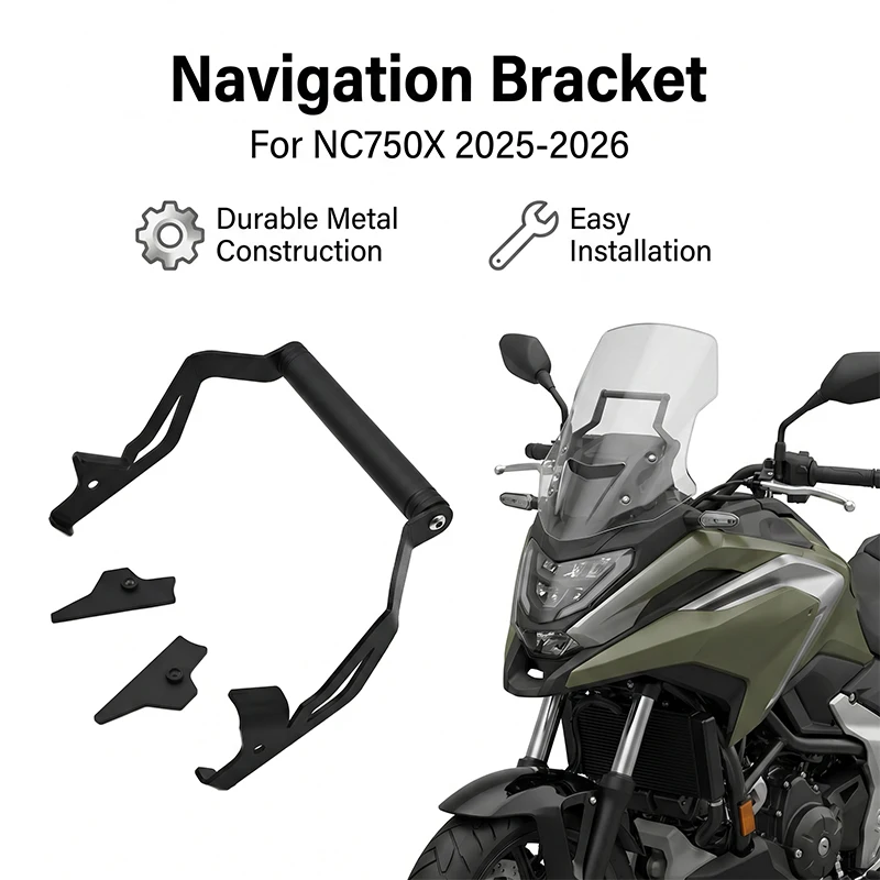 

For HONDA NC750X NC 750X 2025 2026 Motorcycle Navigation Bracket Phone Mounting Bracket Modified Accessorie