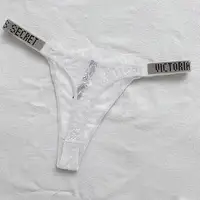 2025 New Sexy Pink Brand Lingerie Female Intimate Underwear Rise Women Panties Bra Rhinestone Letter Comfort Brief 2
