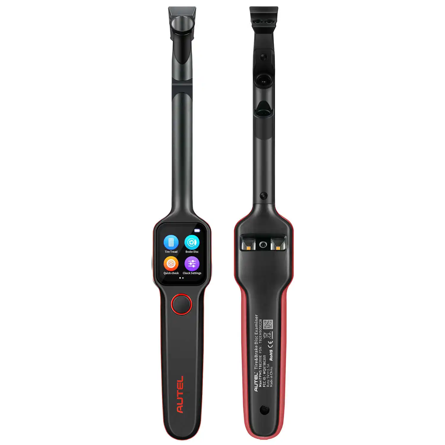 

2023 Newest 2 in 1 Tire Brake Examiner Autel TBE200E Tire Tread Depth & Brake Disc Wear Testers TBE200 TPMS Tool