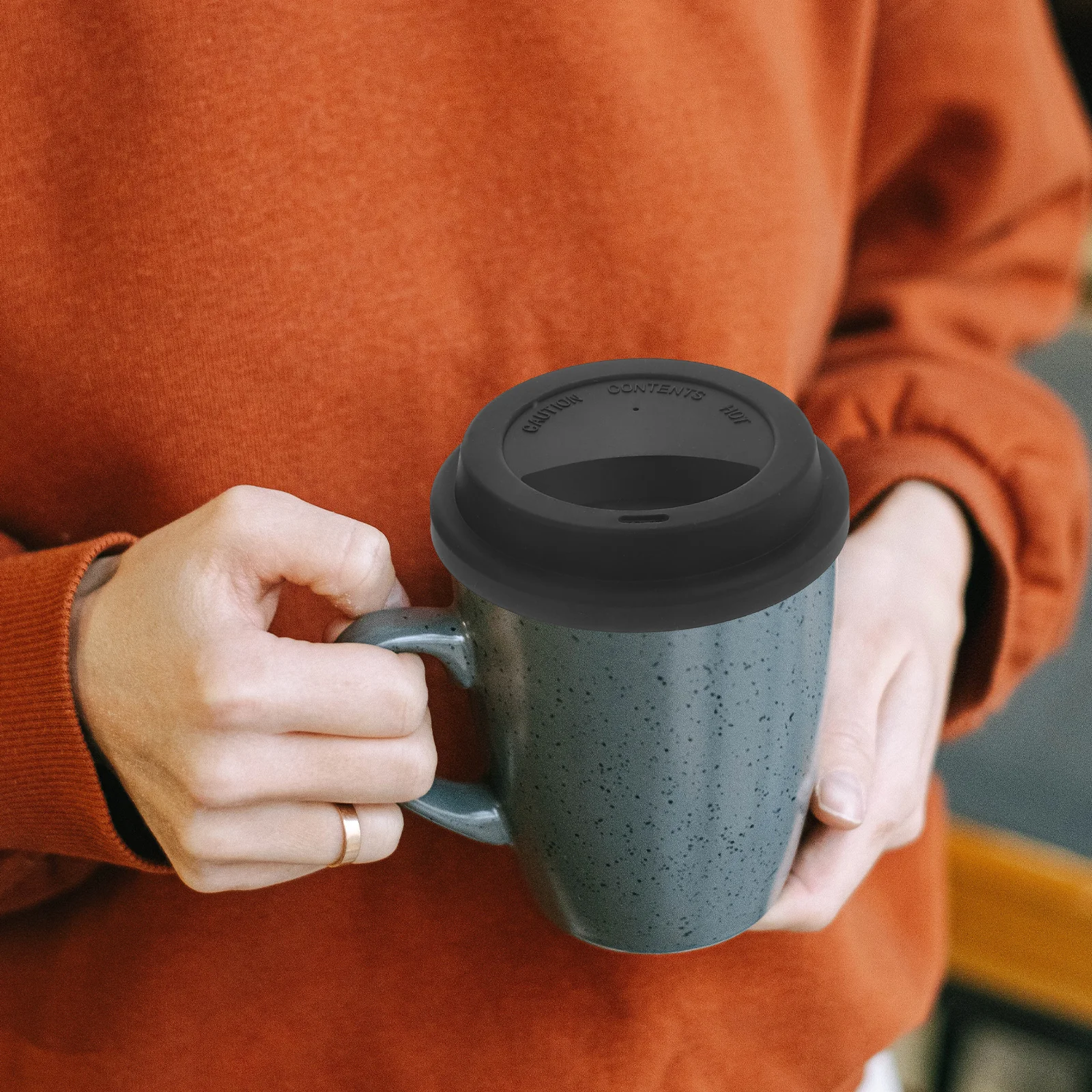 

3 Pcs Silicone Cup Lid Cover for Seal Mug Lids Flexible Covers Silica Gel Heat-resistant Travel