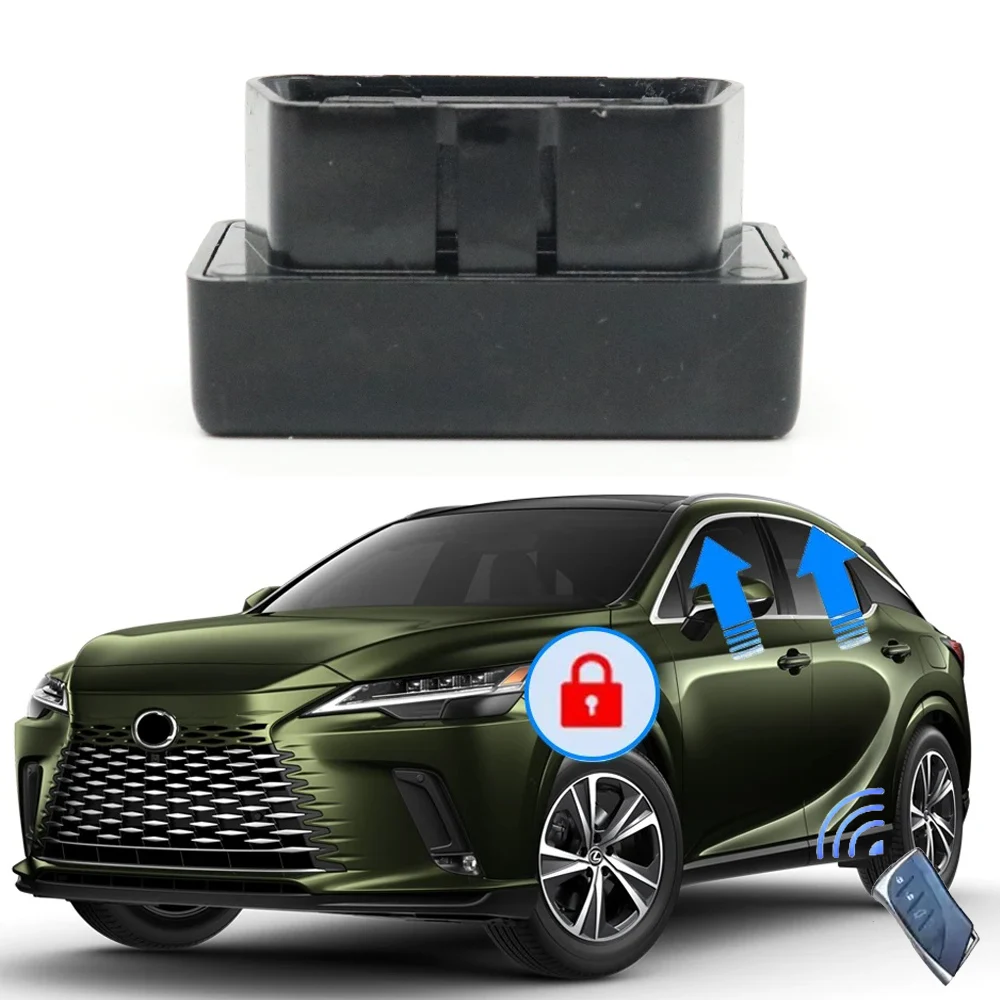 OBD разблокировка скорости автомобильный стеклоподъемник Colse датчик устройство Разъем модуль для Lexus RX350 350h RX450 RX450h RX500 2023 2024