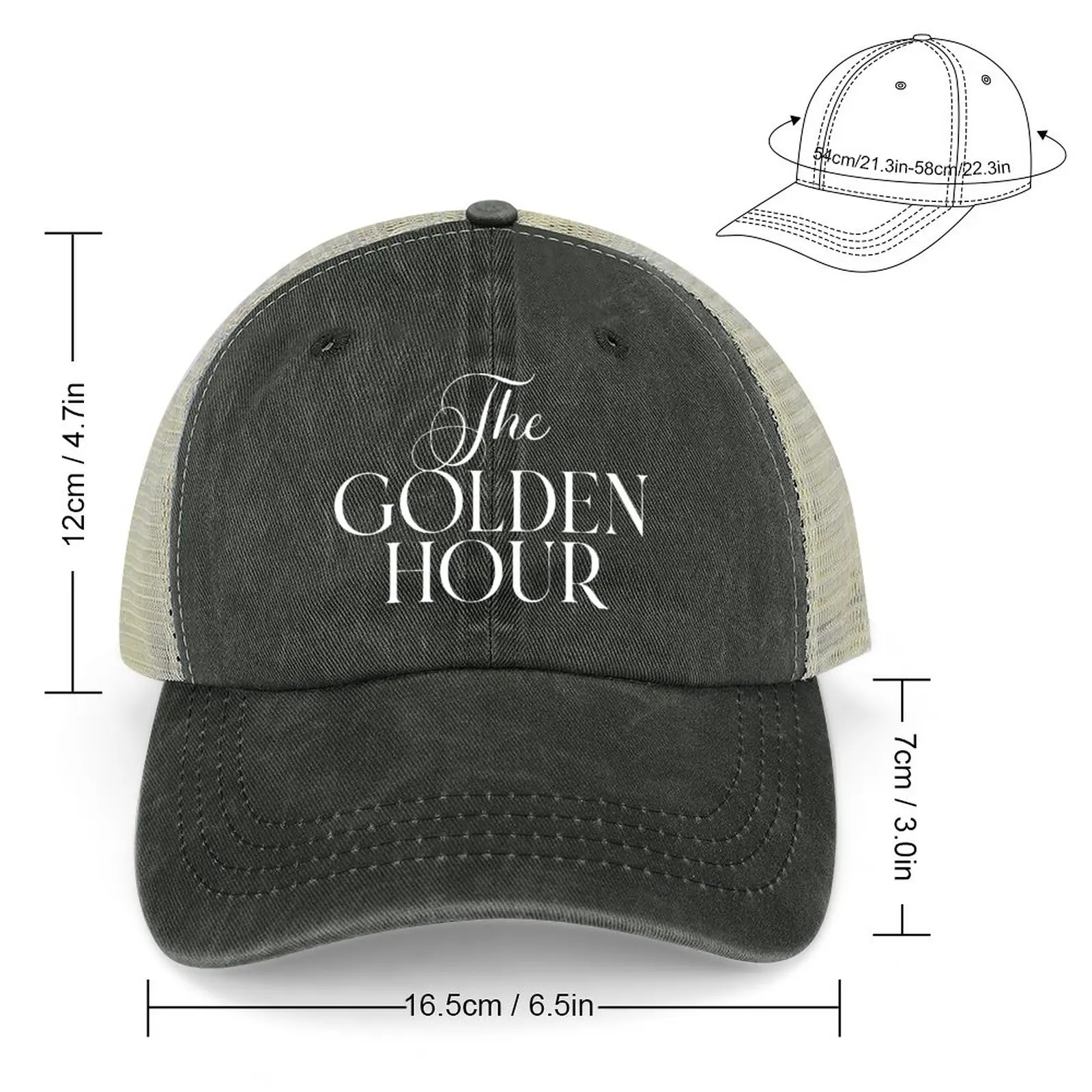 The Golden Hour | IU Concert Cowboy Hat hard hat Gentleman Hat New Hat Custom Cap Women'S Golf Wear Men'S