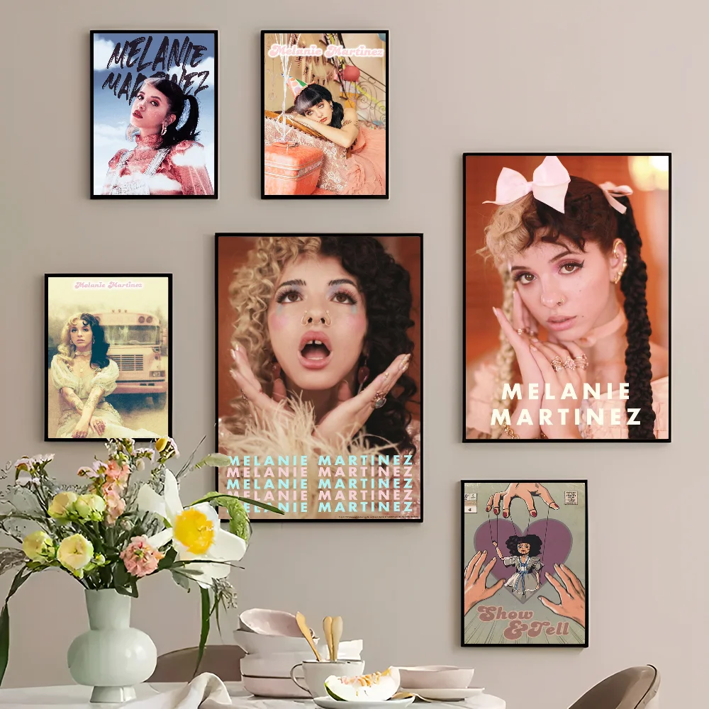 Melanie Martinez Singer Anime Posters Sticky HD Quality Wall Art Retro Posters for Home Kawaii Room Decor