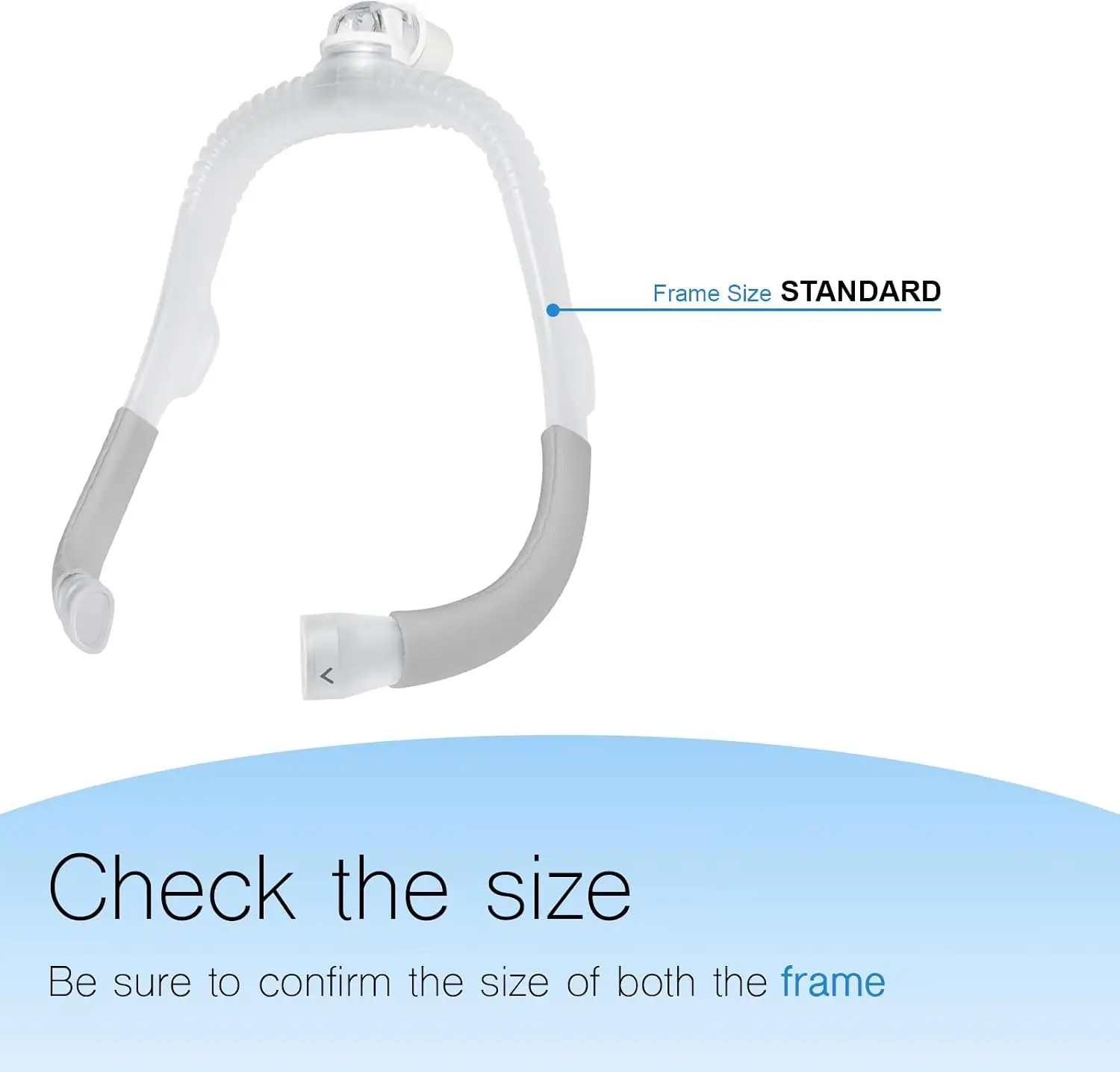 P30i N30i Frame, Suitable for CPAP P30i N30i Nasal Pillow Mask, Single Replacement Frame view 3
