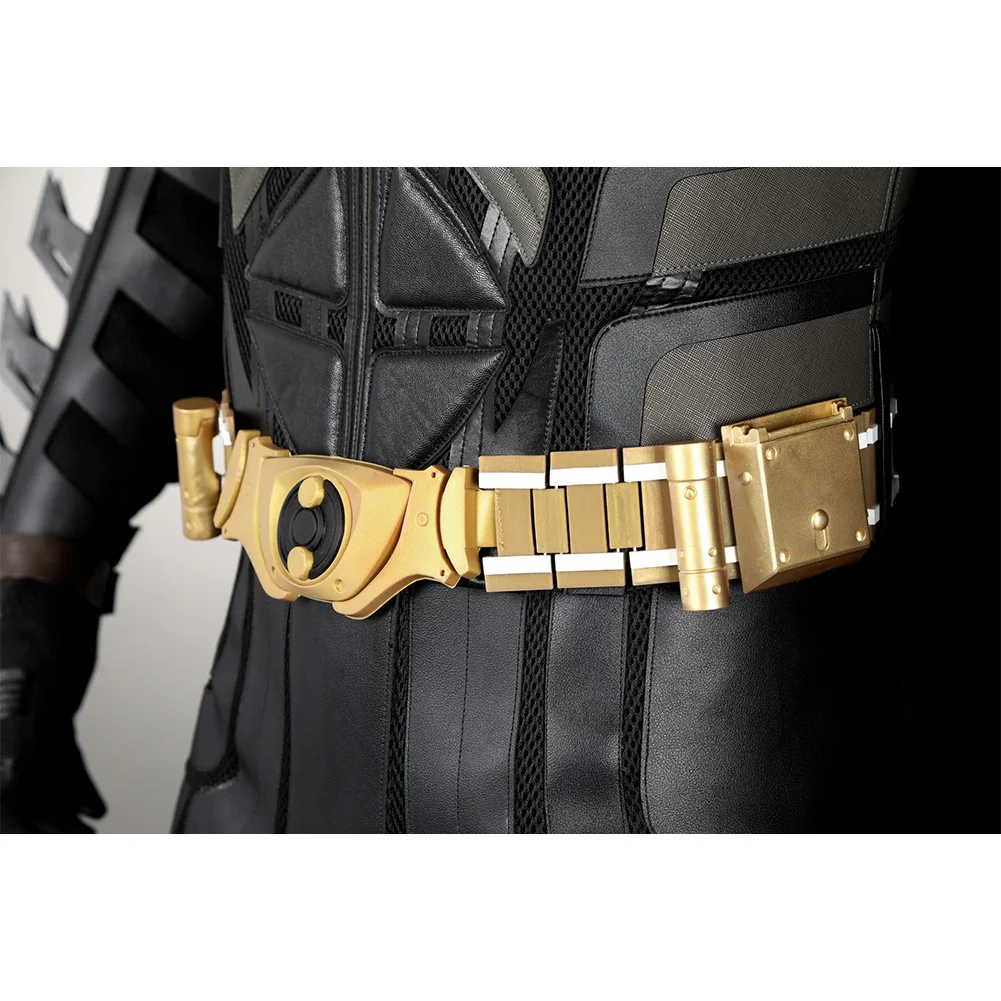Disfraz Bruce Cosplay Belt Costume Wayne Halloween Carnival Suit for Adult Men