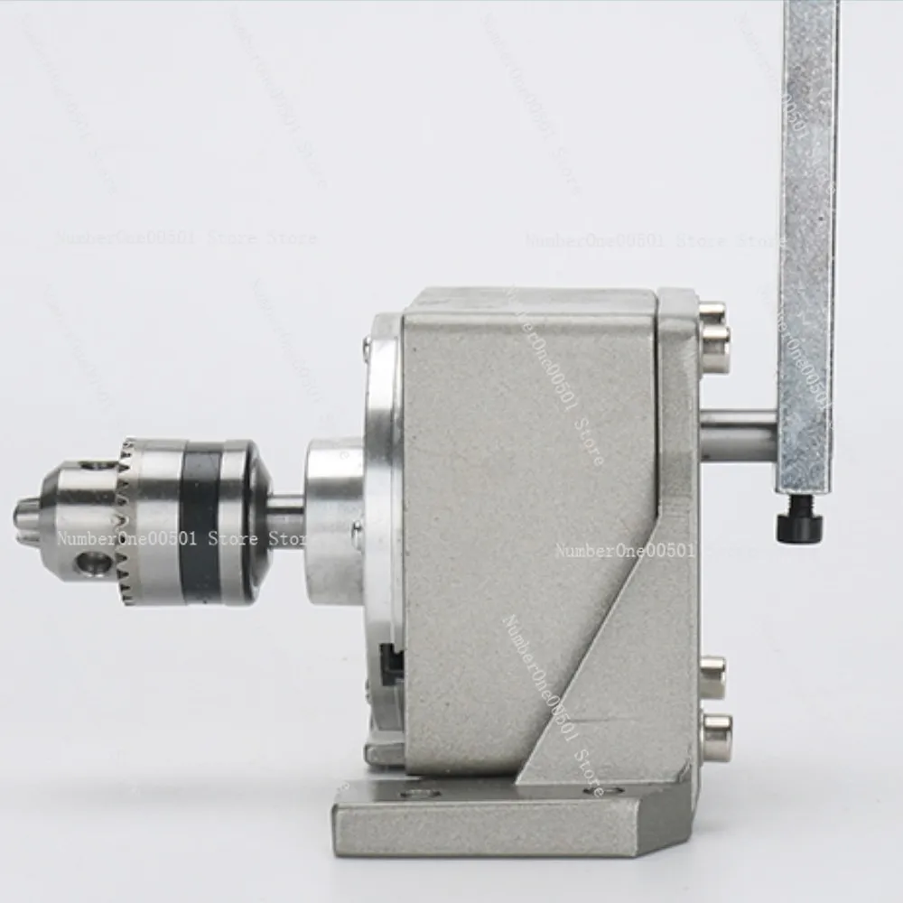 Manual Tapping Machine High Precision Hand Crank Tapper Portable Drilling Threading Machine with 0.6MM-6MM Tap Chuck