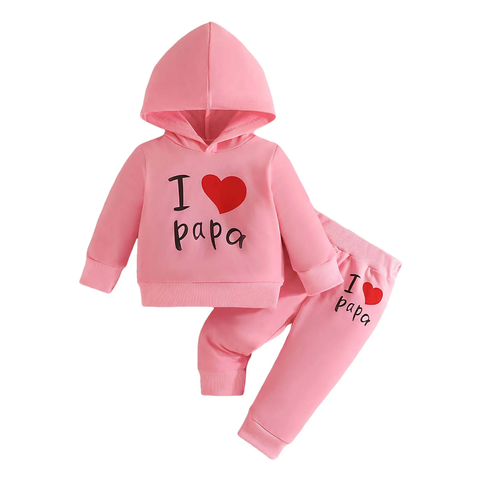 

Little Girl Babies Toddler Baby Boy Clothes Long Sleeve Solid Color Block Pullover Hoodie Sweatshirts Top + Baby Clothes Women