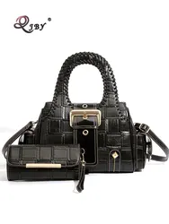 Bag Woman Shoulder Bag High-end Leather Purse Large Capacity Shopping Bag Fashion Designer Women's Top Handle Handbags Crossbody