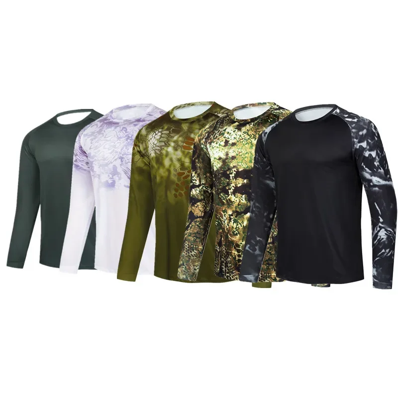 

Men’s Sun Protection Long Sleeve Shirts Quick Dry Performance Shirt for Outdoors Fishing Hiking FS31M