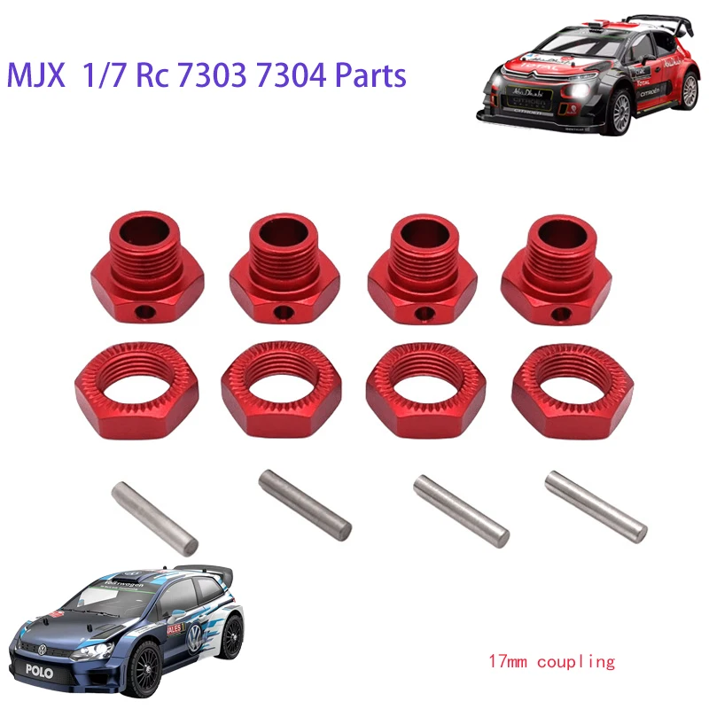 MJX Hyper GO 7303 1/7 Citroen C5 WRC Rc قطع غيار السيارات لما بعد الكوب، كوب التوجيه الأمامي، غطاء علبة تروس المحرك، حامل الفراشة، ذراع التأرجح