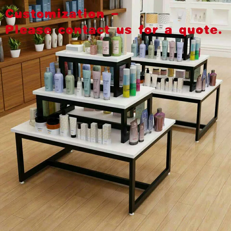 

custom.High Quality Metal Multipurpose Adjustable Shelf Miniso Wood Display Rack Display Cabinet