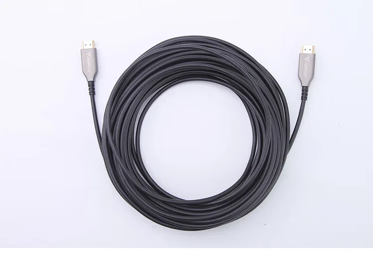 HXG[HXG-50] 50m Fiber Optic 4K 0.5-100mHDMI2.0 Fiber Optic Monitor Cable HD 4K Computer TV Projector Data Video Cable