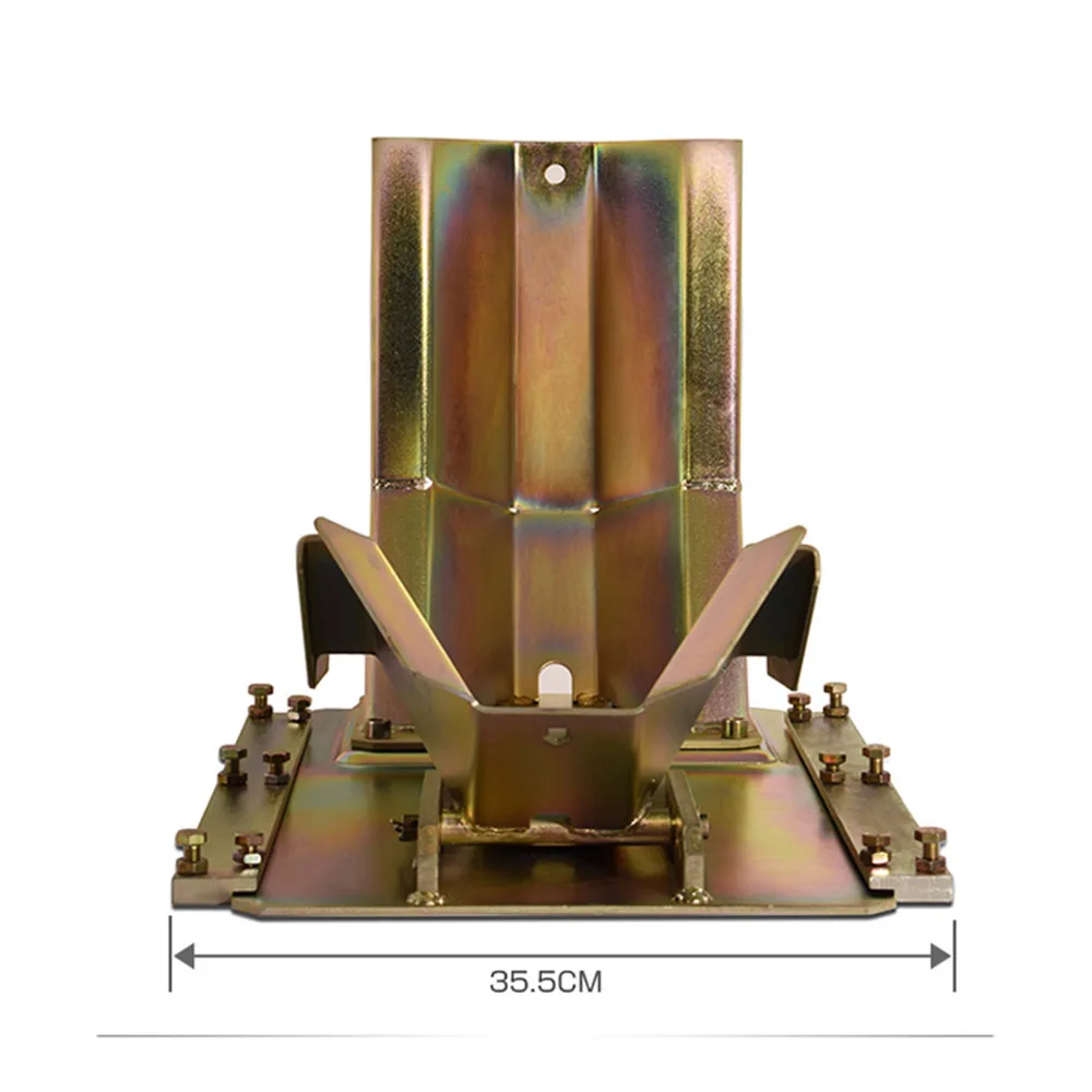 maintenance platform wheel clamp front wheel parking frame lifter wheel block trailer trailer tire fixing clamp