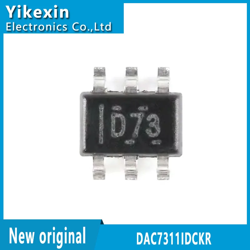 DAC7311IDCKR D73 SC70-6 new 12-bit digital-to-analog converter chip