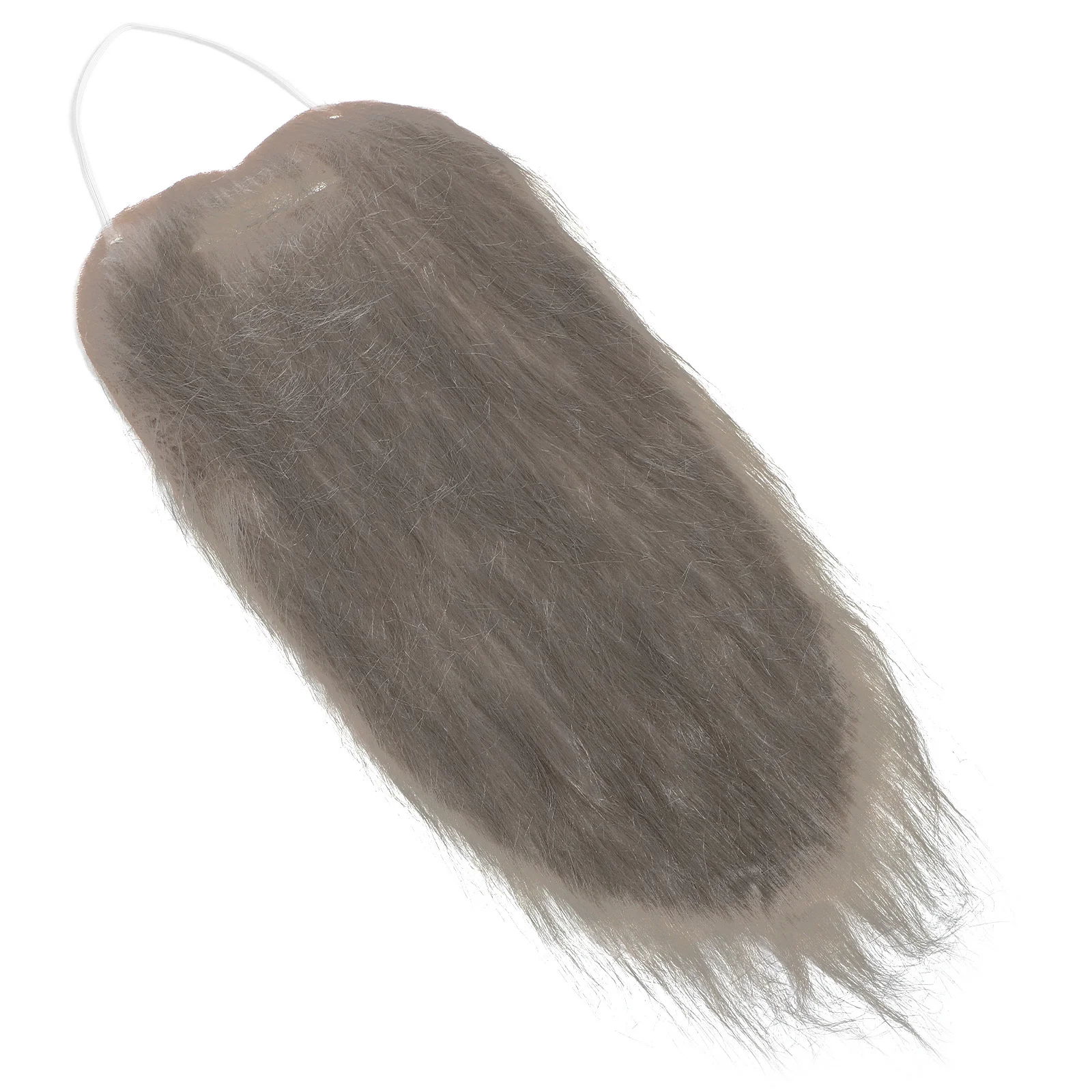 Barba finta realistica Baffi Barba lunga di Halloween per uomo Festa in costume Divertente travestimento per capelli finti facciali