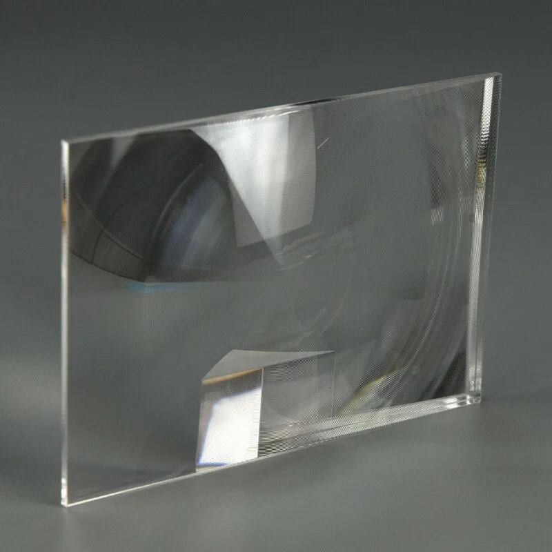 

400X320mm Focal length 330mm 600mm Optical PMMA Plastic Projector Solar Fresnel Lens Plane Magnifier 1PC