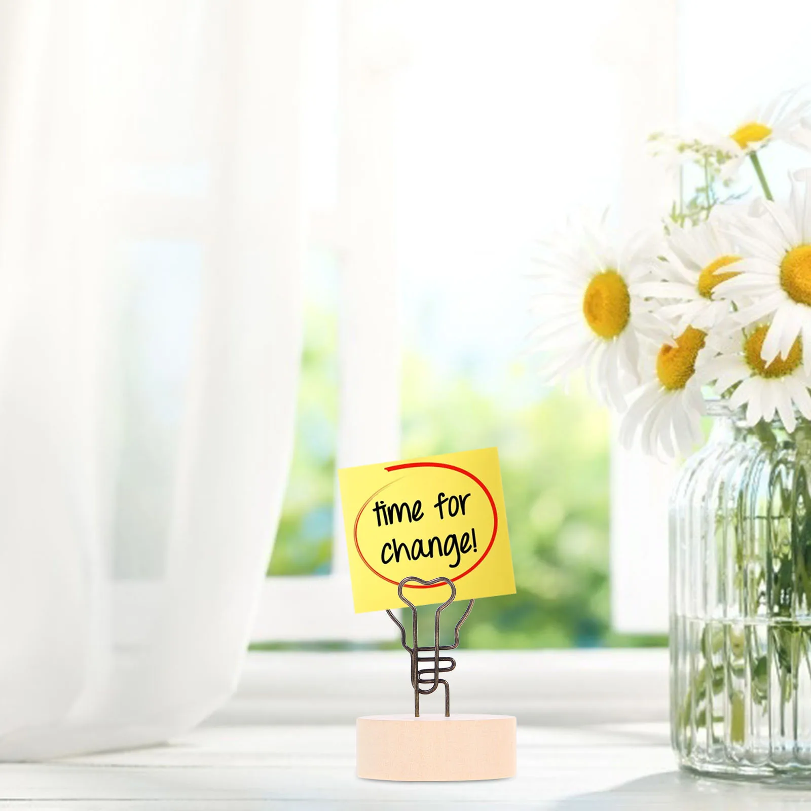 

12 Pcs Card Holder Note Folder Retro Decor Picture Stand Photo Notes Place Holders for Table