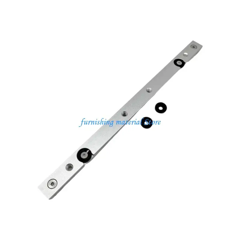 Y5GD Aluminium Miter Bar Clamping Tool Slider Table Sawer Gauge Woodworking Push Fence For Table Sawer And Routers