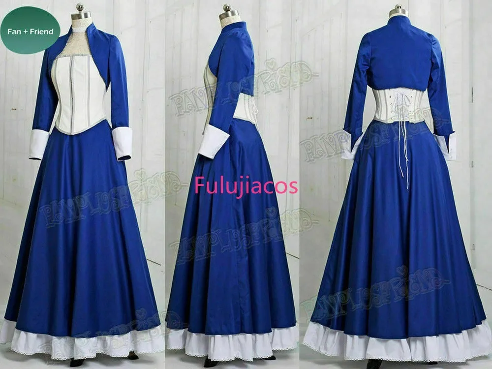 Fulujiacos NOWOŚĆ! Kostium Cosplay Elizabeth z BioShock Infinite