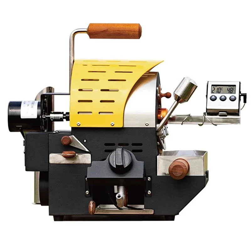 New Design Drum Coffee Bean Roasting Machine for Espresso Making Portable 120g Gas Heating Coffee Roaster Household