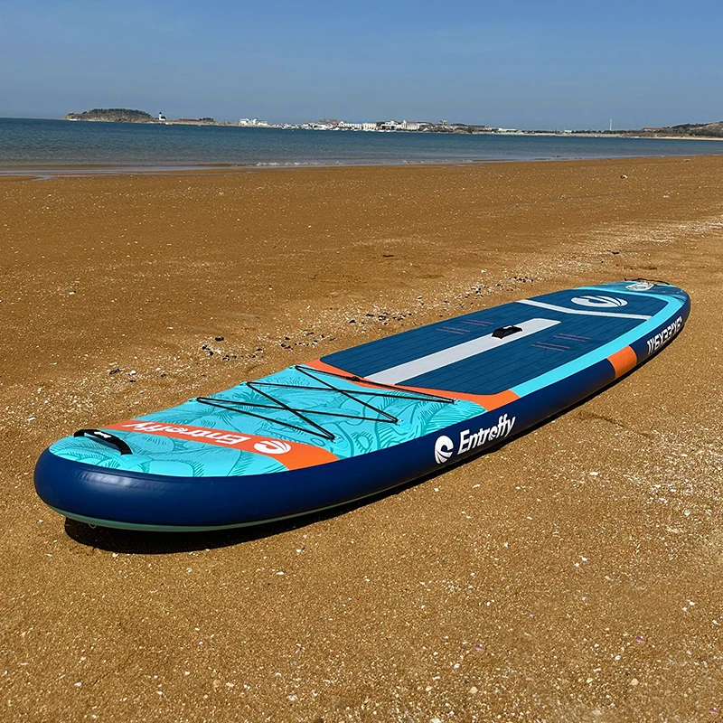 

Доска для серфинга Прочная надувная доска для SUP с ластами для серфинга из материала Drop Stitch