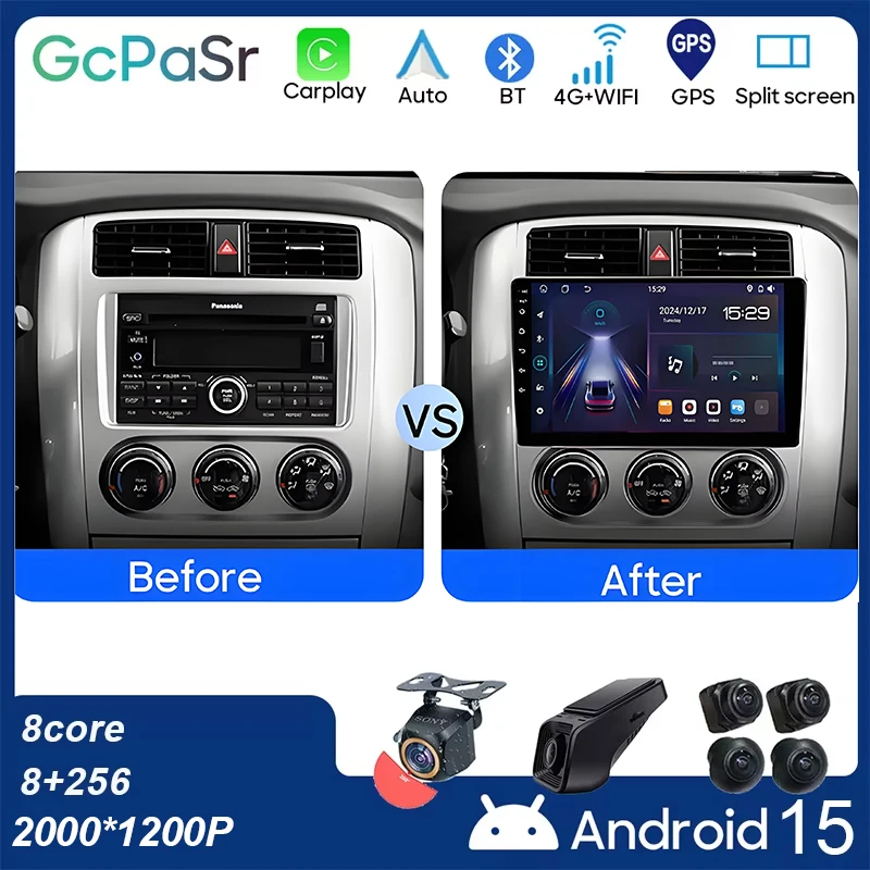 

For Suzuki Liana 1 2004 - 2008 WIFI Car Intelligent Systems Android Auto Radio Carplay Navigation Multimedia Stereo Player