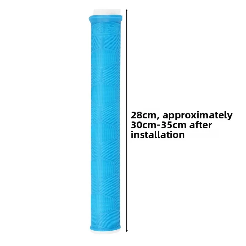 Silicone For fishing rod handle cover with anti slip grip for For fishing poles badminton equipment 28 cm long