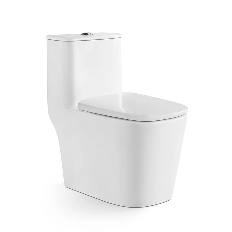 New design 2020 high quality floor mounted white siphonic toilet bowl wc white ceramic one piece toilet closestool