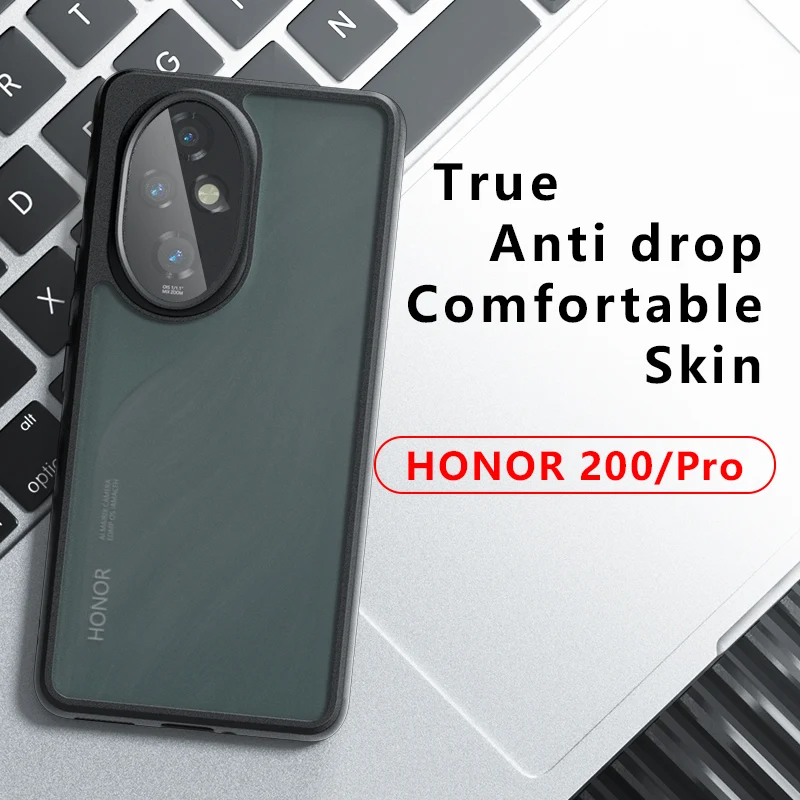 Phone Case For Honor 200 Pro Case Cover For Honor 200 Lite Skin Sensation Antioxidant Dustproof PC чехол Funda Para Back Cover